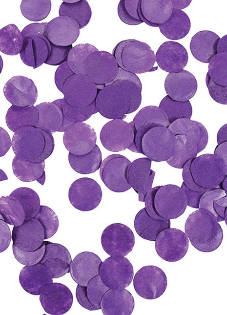 Amethyst Purple Tissue Confetti - SKU:329643 - UPC:039938481322 - Party Expo