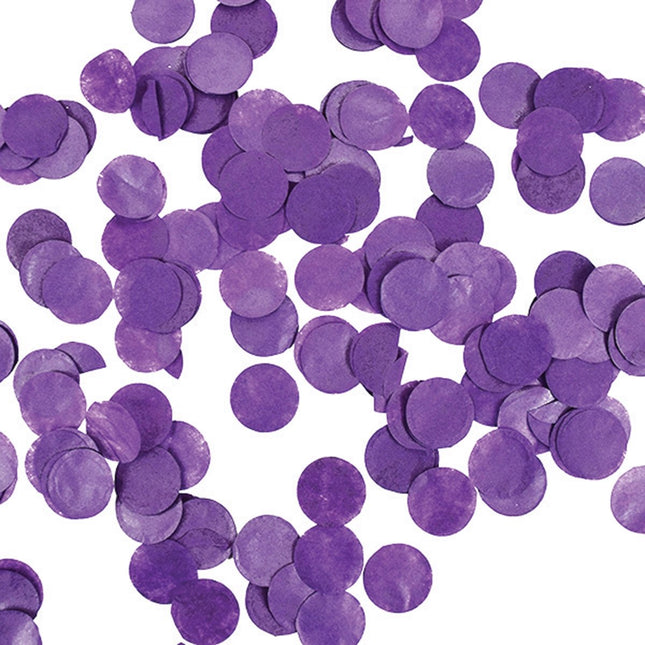 Amethyst Purple Tissue Confetti - SKU:329643 - UPC:039938481322 - Party Expo
