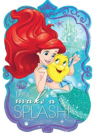 Ariel Dream Big - Invitations - SKU:491620 - UPC:013051640811 - Party Expo