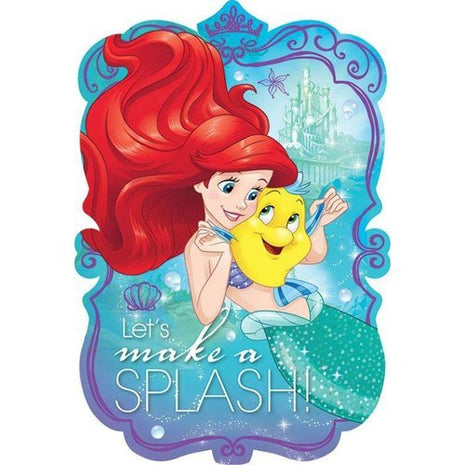 Ariel Dream Big - Invitations - SKU:491620 - UPC:013051640811 - Party Expo