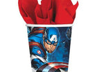 Avengers - 9oz Paper Cups (8ct) - SKU:07705 - UPC:013051707705 - Party Expo