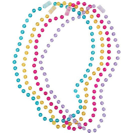 Bead Necklaces - SKU:84803 - UPC:011179848034 - Party Expo