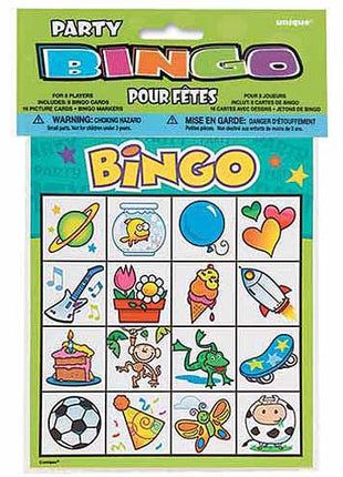 Bingo Party Game - SKU:9089 - UPC:011179090891 - Party Expo