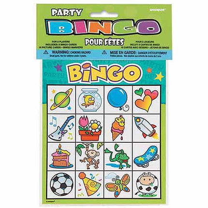 Bingo Party Game - SKU:9089 - UPC:011179090891 - Party Expo