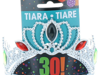Birthday Cheer - 30th Birthday Tiara - SKU:45890 - UPC:011179458905 - Party Expo