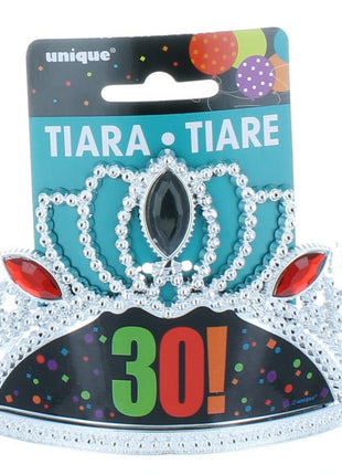 Birthday Cheer - 30th Birthday Tiara - SKU:45890 - UPC:011179458905 - Party Expo