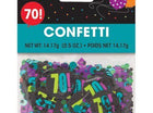 Birthday Cheer - 70th Confetti - SKU:45867 - UPC:011179458677 - Party Expo