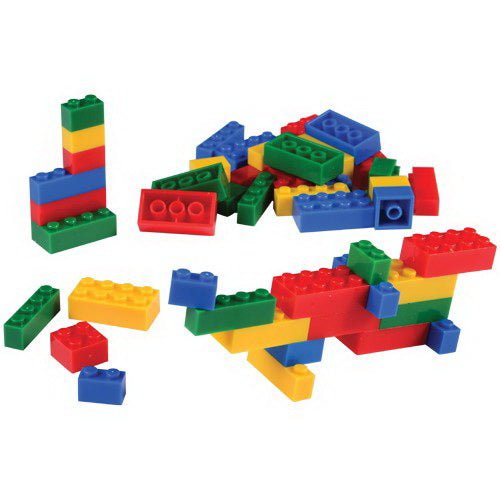 Block Mania Bricks (50ct) - SKU:MX492 - UPC:049392292617 - Party Expo