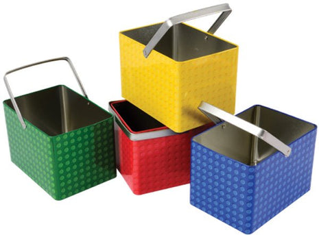 Block Mania Buckets (4ct) - SKU:TU245 - UPC:049392293300 - Party Expo