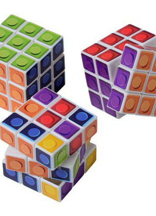 Block Mania Mini Cubes (4ct) - SKU:MX512 - UPC:049392292990 - Party Expo