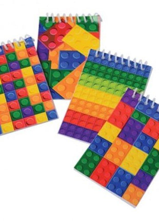 Block Mania Notebooks - SKU:4480 - UPC:049392044803 - Party Expo