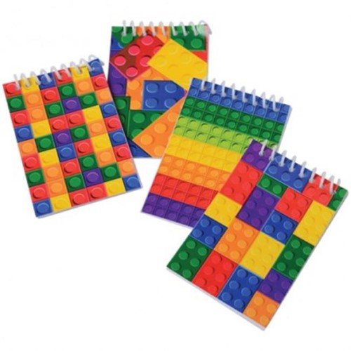 Block Mania Notebooks - SKU:4480 - UPC:049392044803 - Party Expo