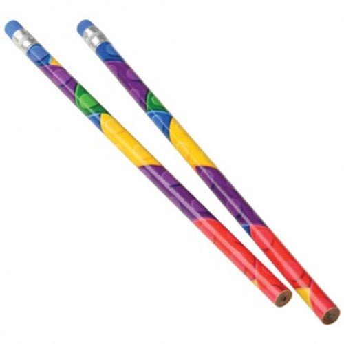 Block Mania Pencils (1ct) - SKU:KA321 - UPC:049392270776 - Party Expo