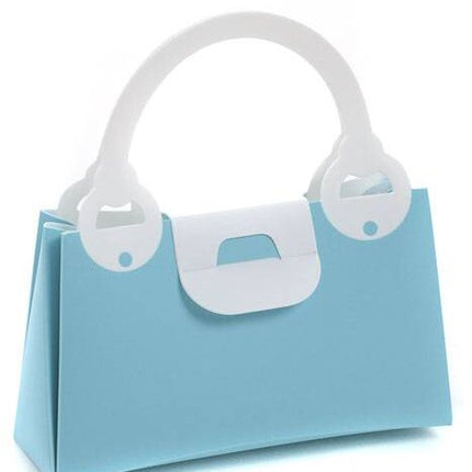 Blue Handbag Boxes - SKU: - UPC:713058108122 - Party Expo