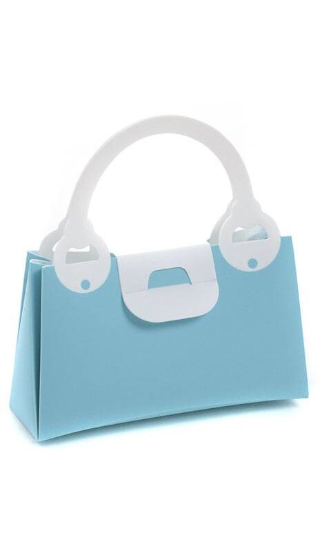 Blue Handbag Boxes - SKU: - UPC:713058108122 - Party Expo