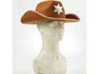 Brown Felt Kids Sheriff Hat with Badge - SKU:72310 - UPC:721773723100 - Party Expo