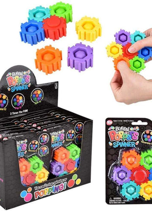 Bubble Popper Blocks (1ct) - SKU:TYBPBLO - UPC:097138940964 - Party Expo