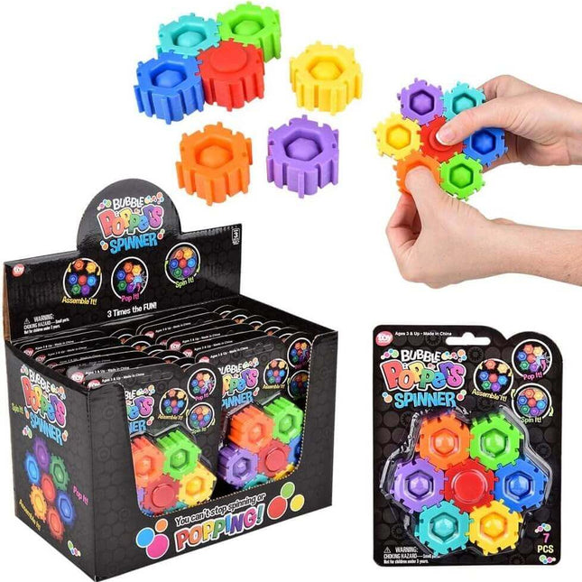 Bubble Popper Blocks (1ct) - SKU:TYBPBLO - UPC:097138940964 - Party Expo