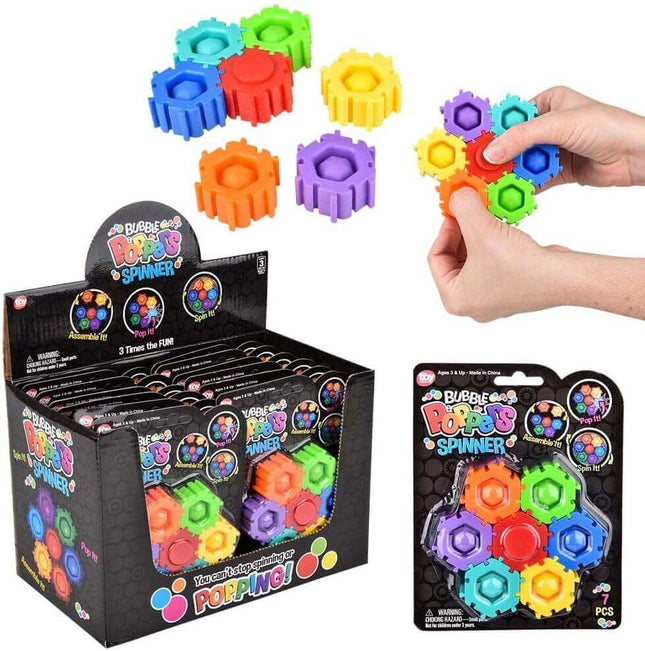 Bubble Popper Blocks (1ct) - SKU:TYBPBLO - UPC:097138940964 - Party Expo