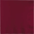 Burgundy Lunch Napkins (50ct) - SKU:583122B - UPC:073525809908 - Party Expo