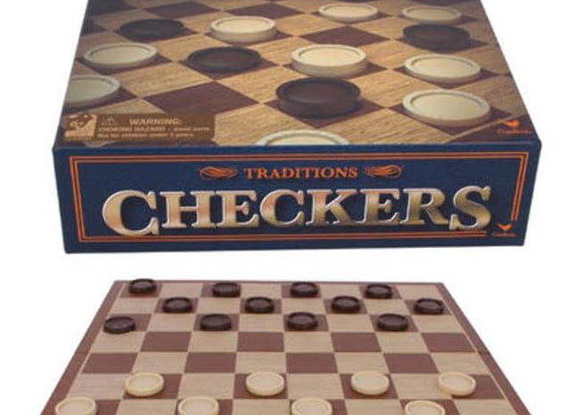 Checkers Board Game - SKU:6034009 - UPC:778988649299 - Party Expo