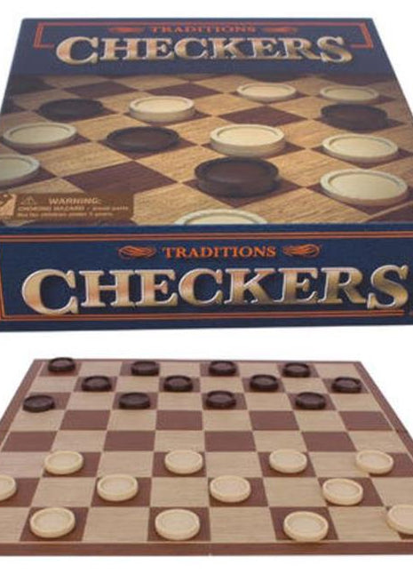 Checkers Board Game - SKU:6034009 - UPC:778988649299 - Party Expo