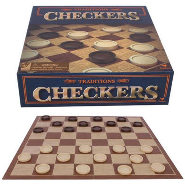 Checkers Board Game - SKU:6034009 - UPC:778988649299 - Party Expo
