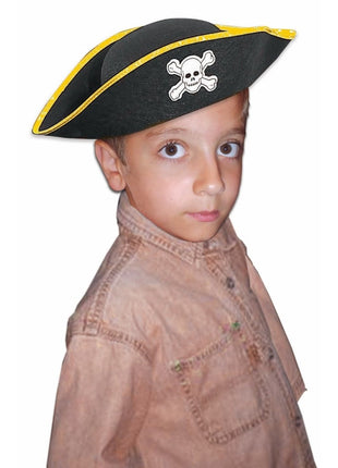 Child Pirate Hat - SKU:73858 - UPC:721773738586 - Party Expo