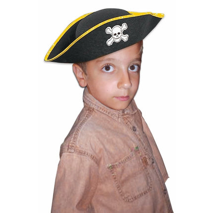 Child Pirate Hat - SKU:73858 - UPC:721773738586 - Party Expo