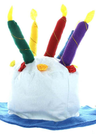 Child's Birthday Cake with Candles Hat - SKU:3L-26/1885 - UPC:780984566982 - Party Expo