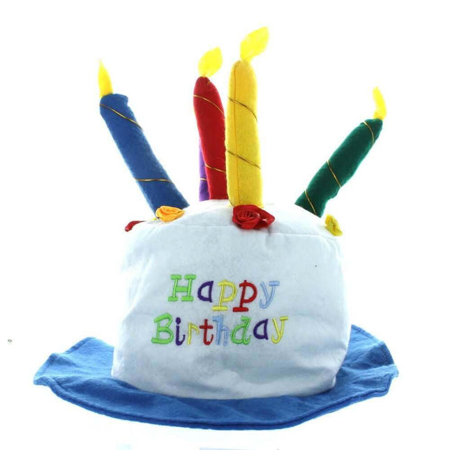 Child's Birthday Cake with Candles Hat - SKU:3L-26/1885 - UPC:780984566982 - Party Expo