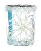 Christmas Candle Votives with Glitter (1ct) - SKU:SNV921 - UPC: - Party Expo