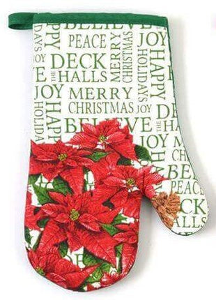 Christmas Oven Mitt - 10.5"x7" (1ct) - SKU:XO1002 - UPC: - Party Expo