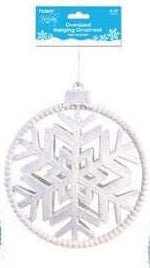 Christmas Snowflake Ornament (1ct) - SKU:XO3181 - UPC: - Party Expo