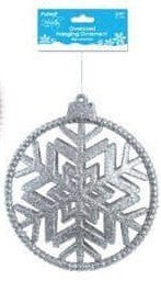 Christmas Snowflake Ornament (1ct) - SKU:XO3182 - UPC: - Party Expo