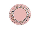 Confetti Design Dessert Plates - SKU: - UPC:889070631570 - Party Expo