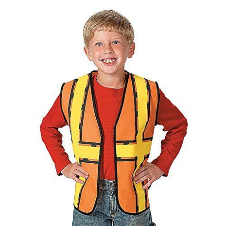 Construction Worker Vest - SKU:3L-14/1364 - UPC:887600939042 - Party Expo