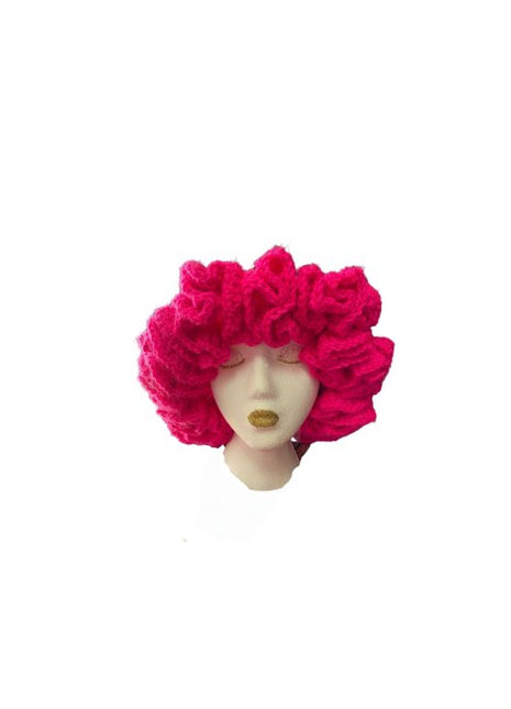 Crochet Ruffle Hat - SKU: - UPC: - Party Expo