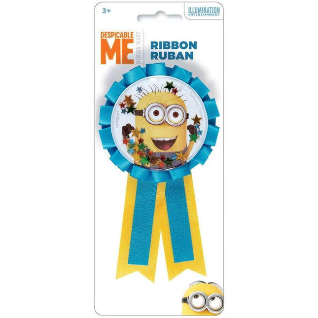 Despicable Me Minions Award Ribbon - SKU:64706 - UPC:011179647064 - Party Expo