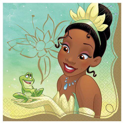 Disney Princess - Once Upon a Time "Tiana" Lunch Napkins (16ct) - SKU:512380 - UPC:192937042588 - Party Expo