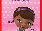 Doc McStuffins Deluxe Valentine's Day Cards with Stickers (34ct) - SKU:4151925 - UPC:073168268186 - Party Expo