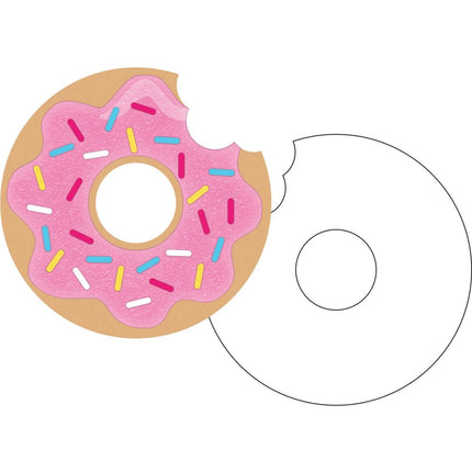 Donut Time - Invitation Postcards - SKU:324231 - UPC:039938412616 - Party Expo