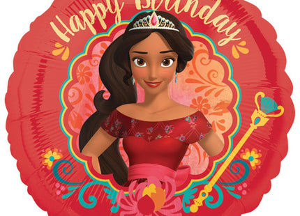 Elena of Avalor - 18" Happy Birthday Mylar Balloon #39 - SKU:84648 - UPC:026635332019 - Party Expo