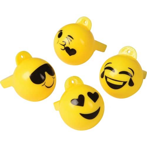 Emoji Whistles - SKU:1527 - UPC:4939201527 - Party Expo