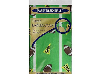 Fiesta Plastic Tablecover 54 in. x 108 in. - SKU:54108FI - UPC:098382108186 - Party Expo