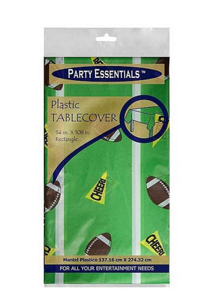 Fiesta Plastic Tablecover 54 in. x 108 in. - SKU:54108FI - UPC:098382108186 - Party Expo