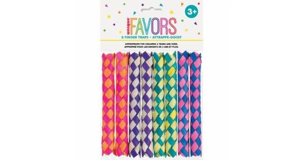 Finger Traps - SKU:84744 - UPC:011179847440 - Party Expo