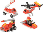 Fire Rescue Building Block Set (25-32pcs) - SKU:MX523 - UPC:049392293041 - Party Expo