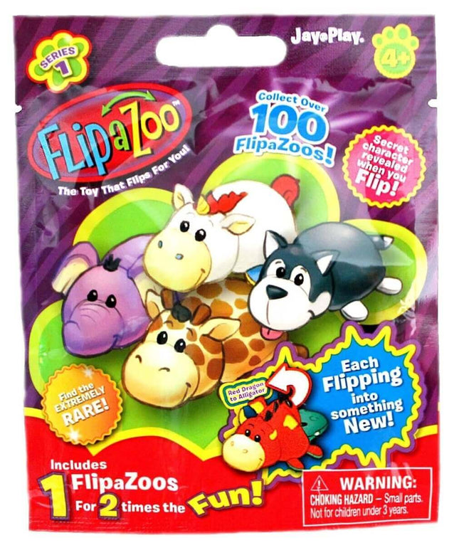 Flip A Zoo Mini Figure - SKU:769 - UPC:815824027696 - Party Expo