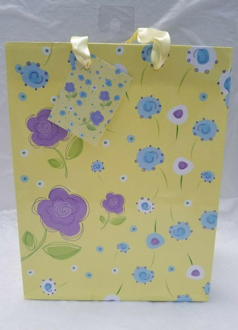 Floral Fashion Gift Bag - SKU:64306 - UPC:011179643066 - Party Expo